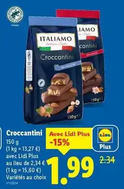 Lidl Italiamo - croccantini offre