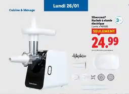 Lidl SILVERCREST Hachoir à viande électrique offre