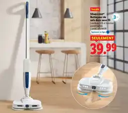 Lidl SILVERCREST Nettoyeur de sols durs sans fil offre
