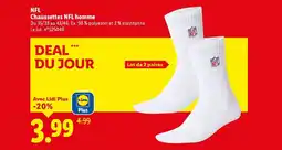 Lidl NFL Chaussettes homme offre