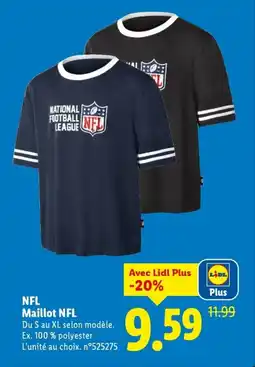 Lidl NFL Maillot offre