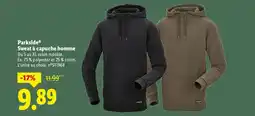 Lidl PARKSIDE Sweat à capuche homme offre