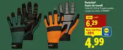 Lidl PARKSIDE Gants de travail offre