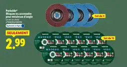 Lidl PARKSIDE Disques ou accessoire pour meuleuse d'angle offre