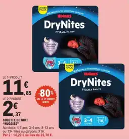 E.Leclerc Express Culotte de nuit huggies offre