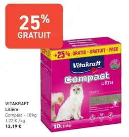 Tom&Co Vitakraft litière offre
