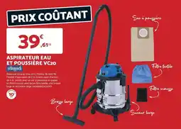 Bricomarché Scheppach - aspirateur eau et poussière vc20 offre