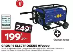 Bricomarché Essence - groupe electrogene mf2900 offre
