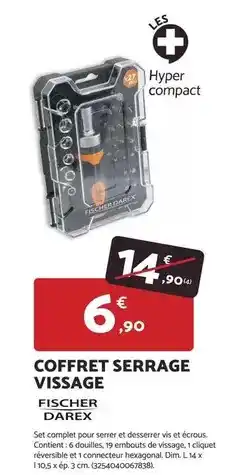 Bricomarché Fischer - coffret visage offre