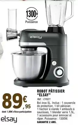 E.Leclerc Elsay - robot pâtissier offre