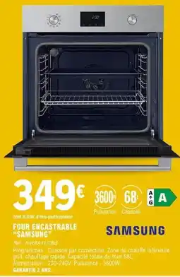 E.Leclerc Samsung - four encastrable offre