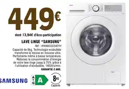 E.Leclerc Samsung - lave linge offre