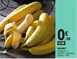 E.Leclerc Banane offre