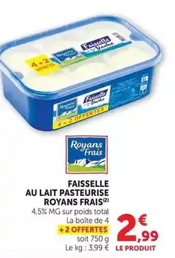 E.Leclerc Costa - moules du pacifique l'originale asc surgelées offre