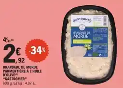 E.Leclerc Brandade de morue parmentière à l'huile d'olive offre