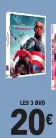E.Leclerc Les 3 dvd offre