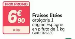 Promocash Promo - fraises litees offre