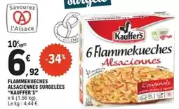 E.Leclerc Express Kauffer's - flammekueches alsaciennes surgelées offre