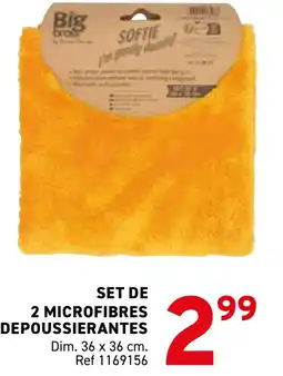Trafic Set de 2 microfibres depoussierantes offre