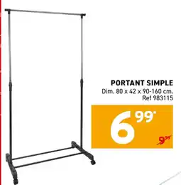 Trafic PORTANT SIMPLE offre