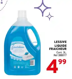 Trafic Lessive liquide fraicheur offre