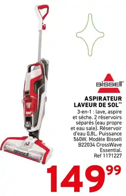 Trafic Aspirateur laveur de sol offre