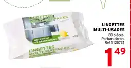 Trafic Lingettes multi-usages offre