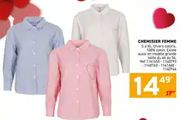 Trafic Chemisier femme offre