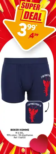 Trafic Boxer homme offre