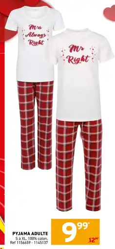 Trafic Pyjama adulte offre