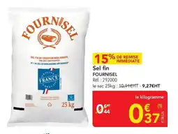 METRO Sel fin fournisel offre