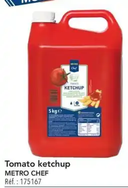 METRO Tomato ketchup offre