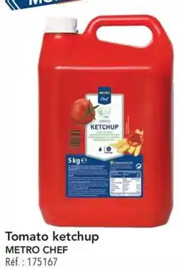 METRO Tomato ketchup metro chef offre
