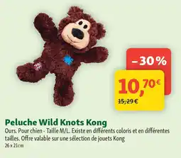 Maxi Zoo Peluche wild knots kong offre