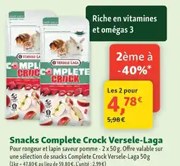 Maxi Zoo Snacks complete crock versele-laga offre