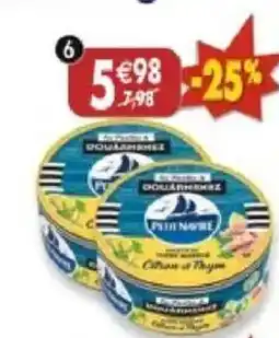 Maximo Lot de 2 boîtes d'émietté de thon mariné citron & thym offre