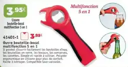 Maximo Ouvre bouteille-bocal multifonction 5 en 1 offre