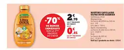 Hyper U Routine capillaire ultra doux garnier offre