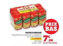 Hyper U PANZANI Pates offre