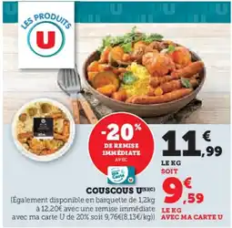 Hyper U U Couscous offre