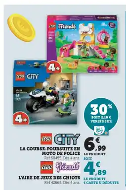 Hyper U LEGO La course-poursuite en moto de police offre
