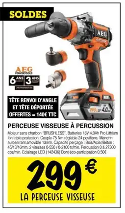 Chretien Matériaux Perceuse visseuse à percussion offre