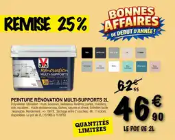 Chretien Matériaux Peinture rénovation multi-supports offre