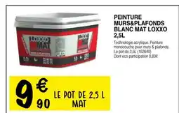 Chretien Matériaux Peinture murs&plafonds blanc mat loxxo offre