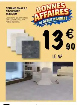 Chretien Matériaux Cérame émaillé cachemire offre