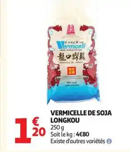 Auchan Supermarché LONGKOU Vermicelle de soja offre