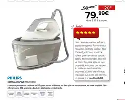 Gitem PHILIPS Centrale vapeur PSG2000/80 offre