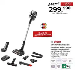 Gitem BOSCH Aspirateur balai BSS82SIL1 offre