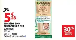 Auchan Supermarché GARNIER Bb crème soin perfecteur 5en1 offre