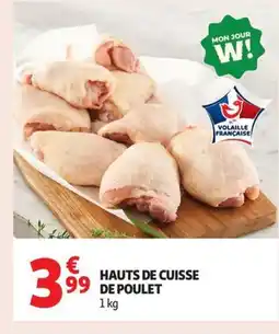 Auchan Supermarché Hauts de cuisse de poulet offre